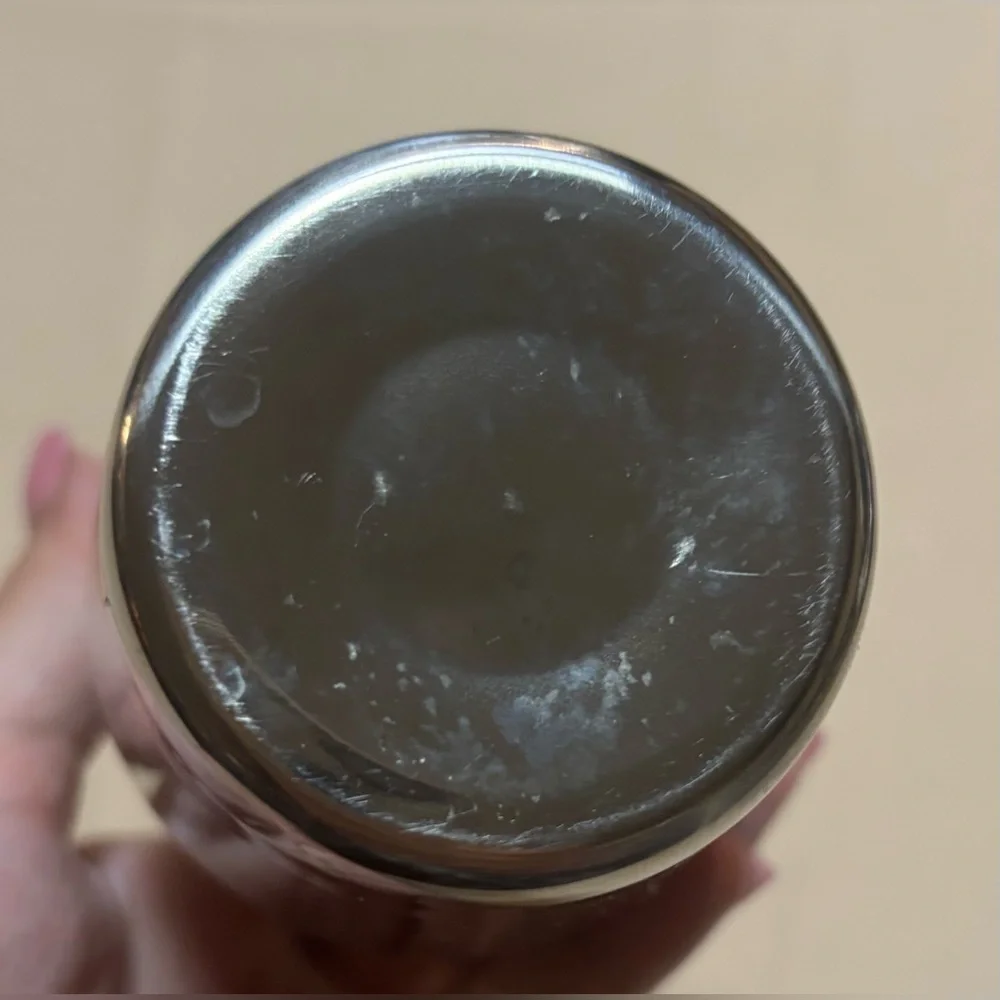 El Recuerdo Mezcal Metal Cocktail Shaker Stainless‎ Steel w/ Recipe 6” Tall